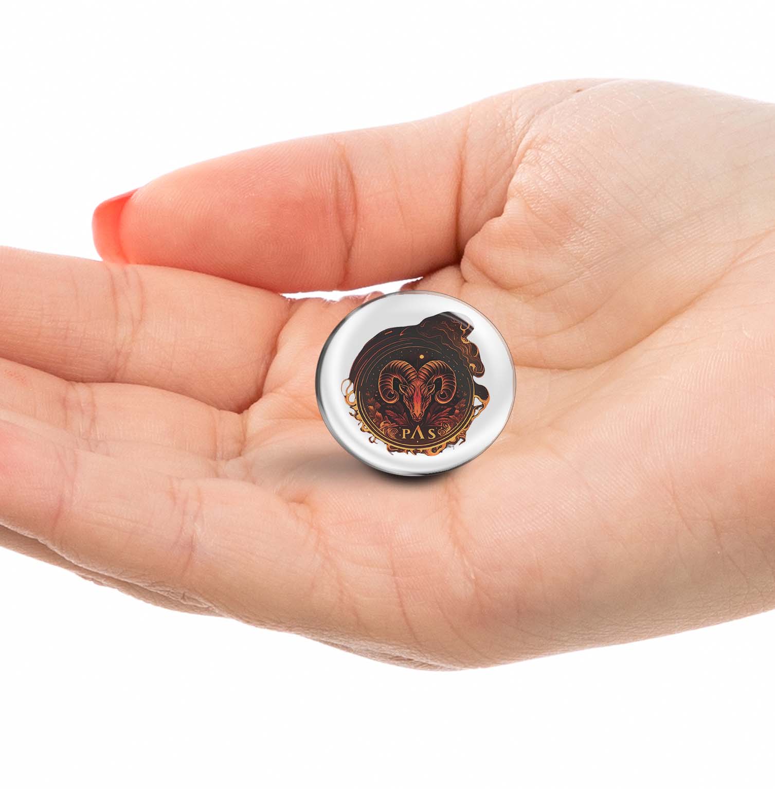 Aries Aura Limited Edition Lapel Pin Exclusive Metal Brooch Badge Accessories For Backpack, Clothes, Hats | Cute Gifts and Collectibles