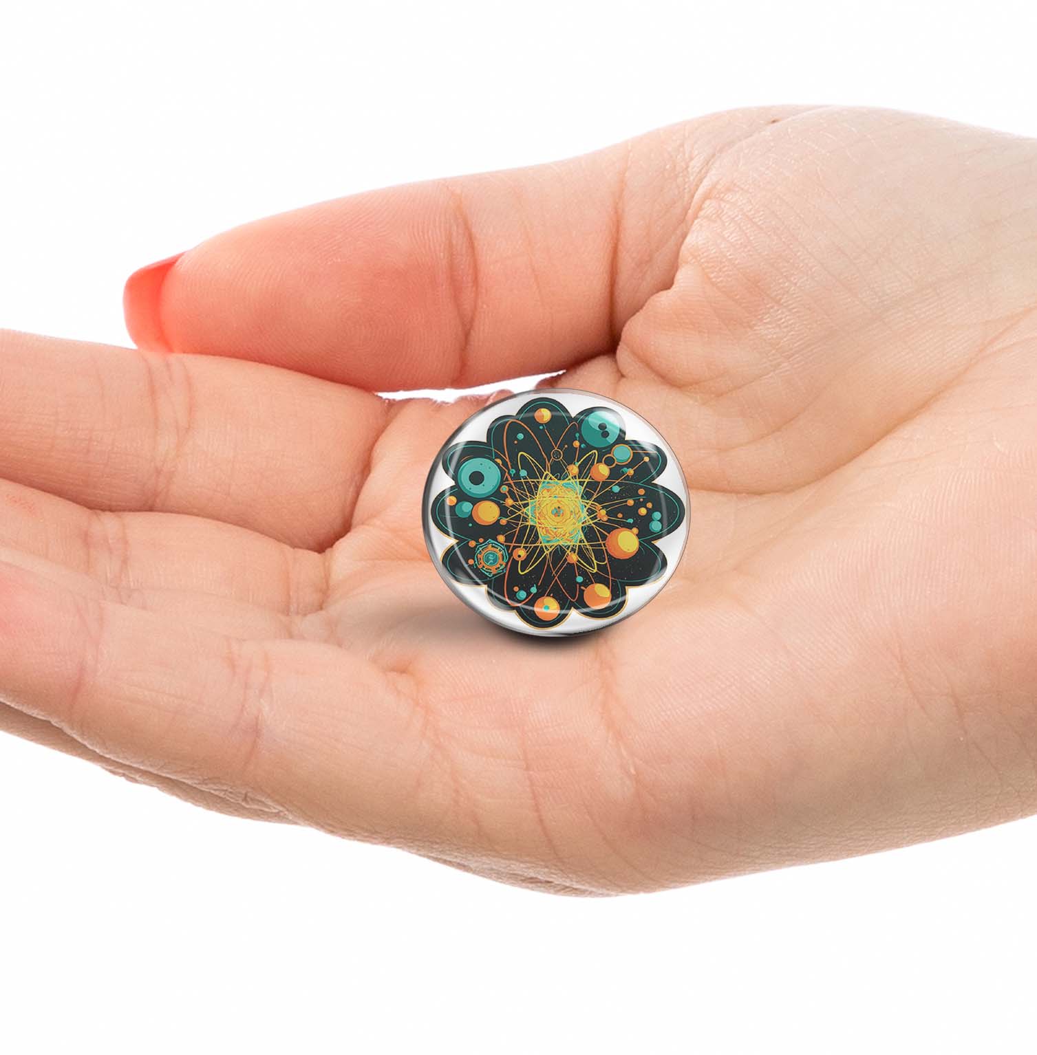 Atomic Structure Limited Edition Lapel Pin Exclusive Metal Brooch Badge Accessories For Backpack, Clothes, Hats | Cute Gifts and Collectibles