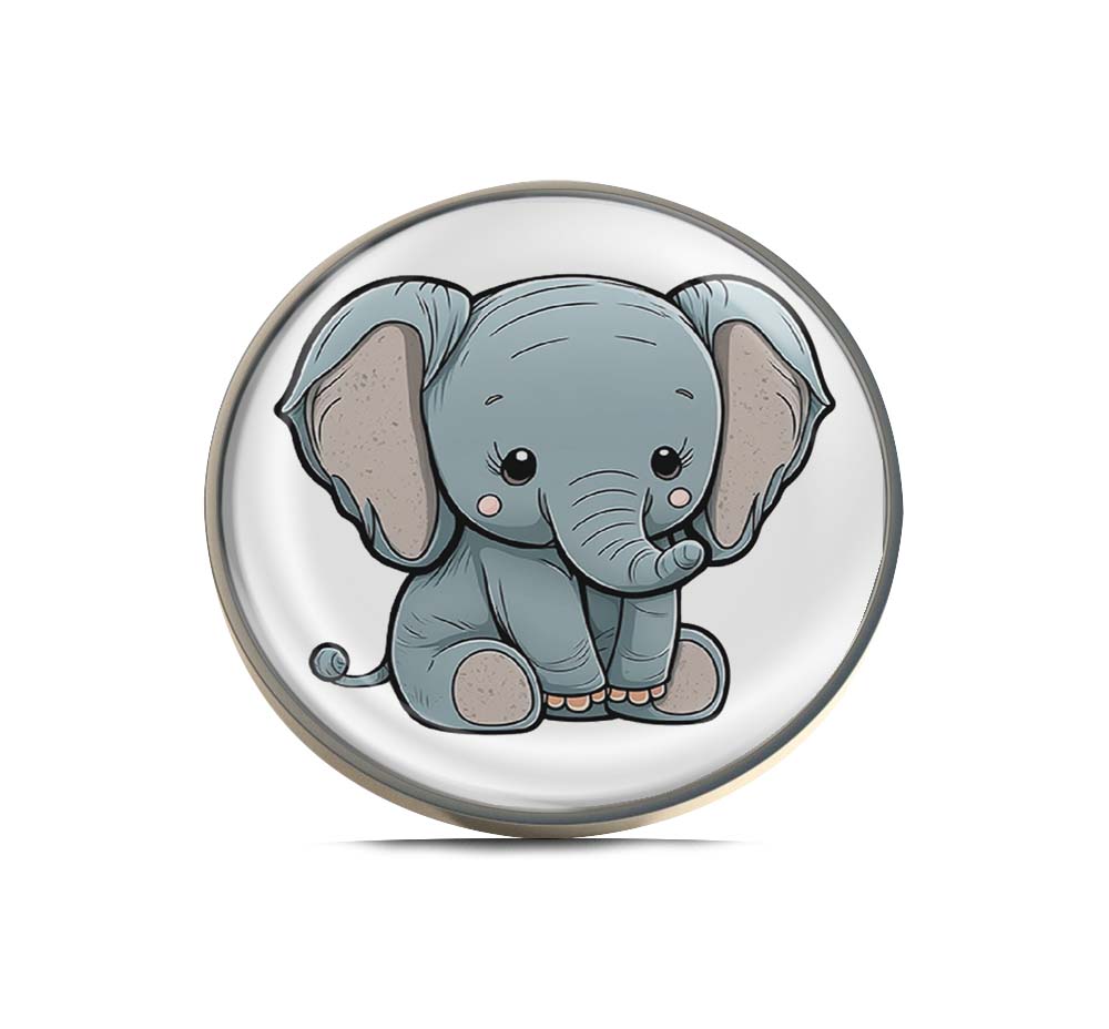 Cute elephant Limited Edition Lapel Pin Exclusive Metal Brooch Badge Accessories For Backpack, Clothes, Hats | Cute Gifts and Collectibles