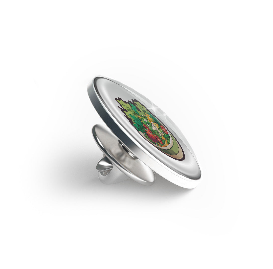 Salad Bowl Limited Edition Lapel Pin Exclusive Metal Brooch Badge Accessories For Backpack, Clothes, Hats | Cute Gifts and Collectibles