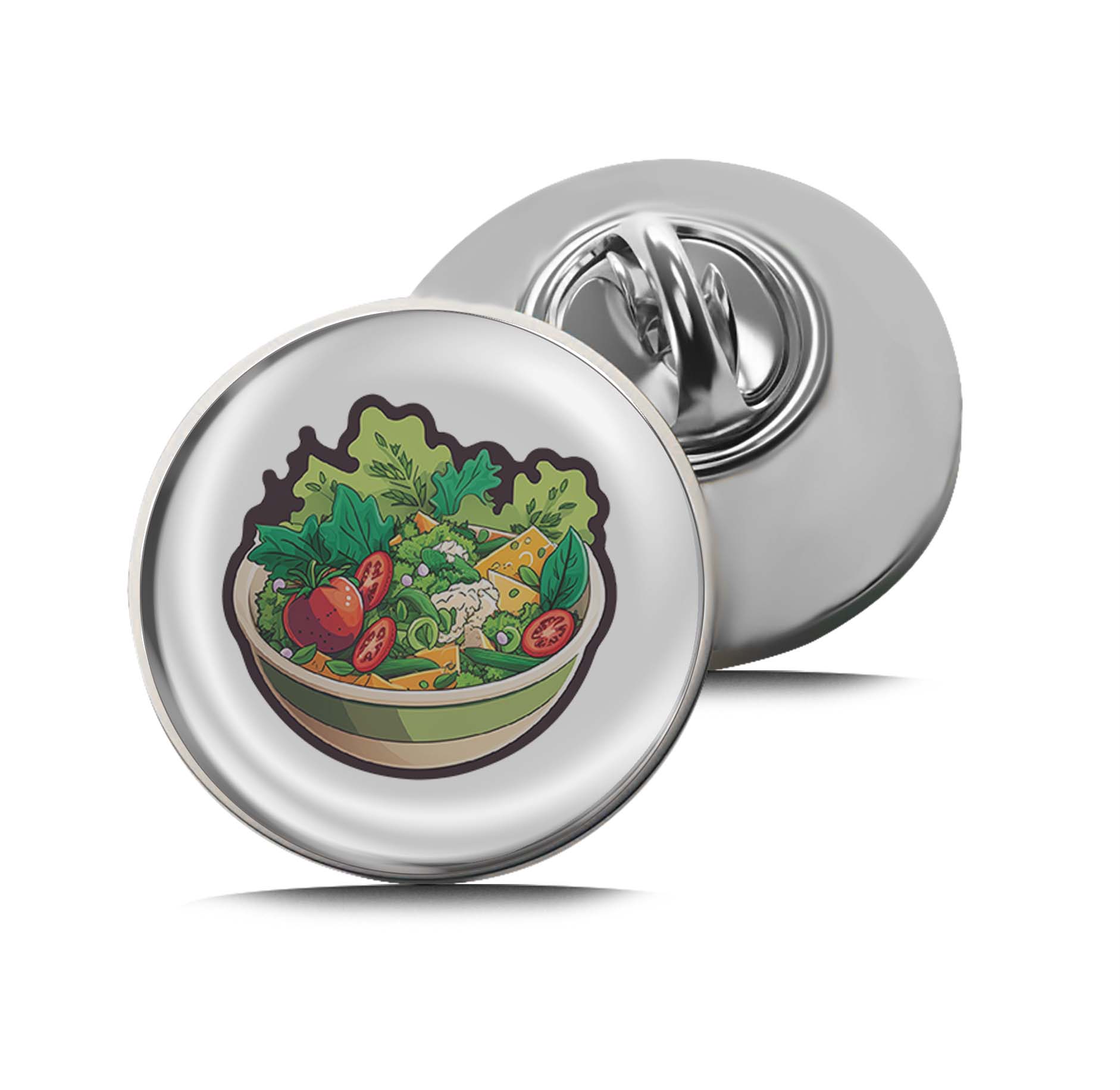 Salad Bowl Limited Edition Lapel Pin Exclusive Metal Brooch Badge Accessories For Backpack, Clothes, Hats | Cute Gifts and Collectibles