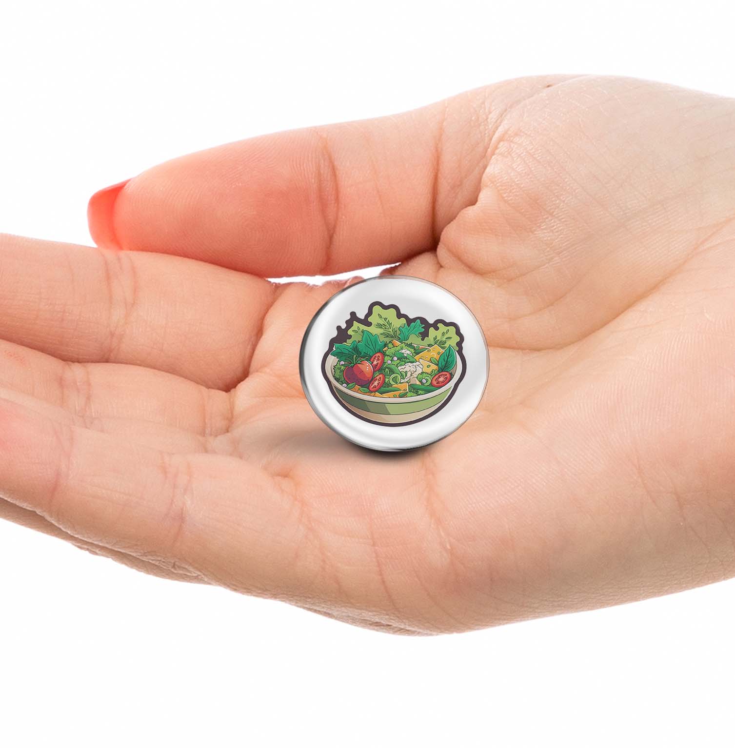 Salad Bowl Limited Edition Lapel Pin Exclusive Metal Brooch Badge Accessories For Backpack, Clothes, Hats | Cute Gifts and Collectibles
