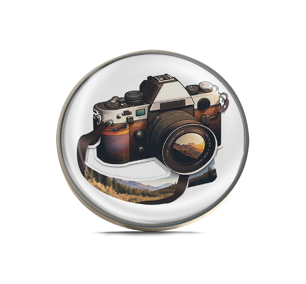 Antique Camera Limited Edition Lapel Pin Exclusive Metal Brooch Badge Accessories For Backpack, Clothes, Hats | Cute Gifts and Collectibles