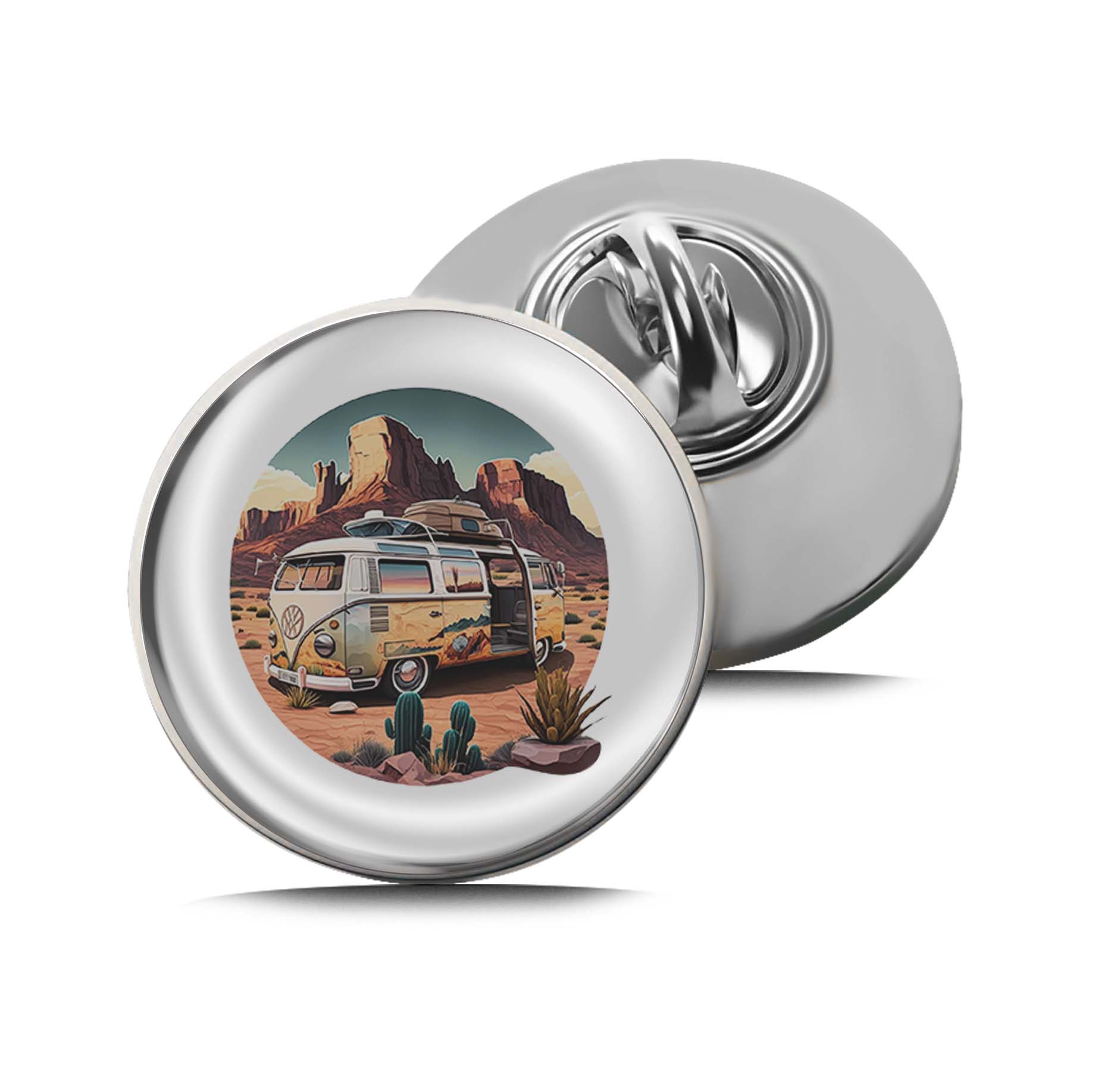Camper Van Limited Edition Lapel Pin Exclusive Metal Brooch Badge Accessories For Backpack, Clothes, Hats | Cute Gifts and Collectibles