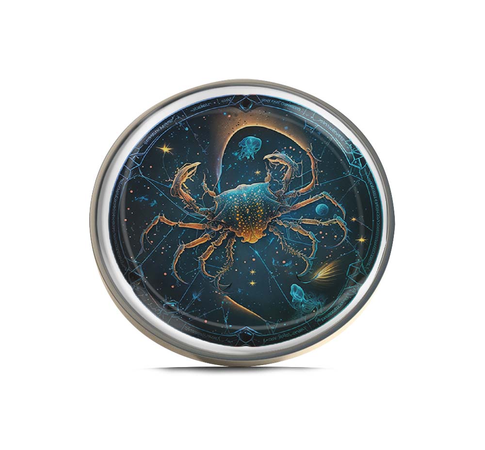 Cancer zodiac Limited Edition Lapel Pin Exclusive Metal Brooch Badge Accessories For Backpack, Clothes, Hats | Cute Gifts and Collectibles