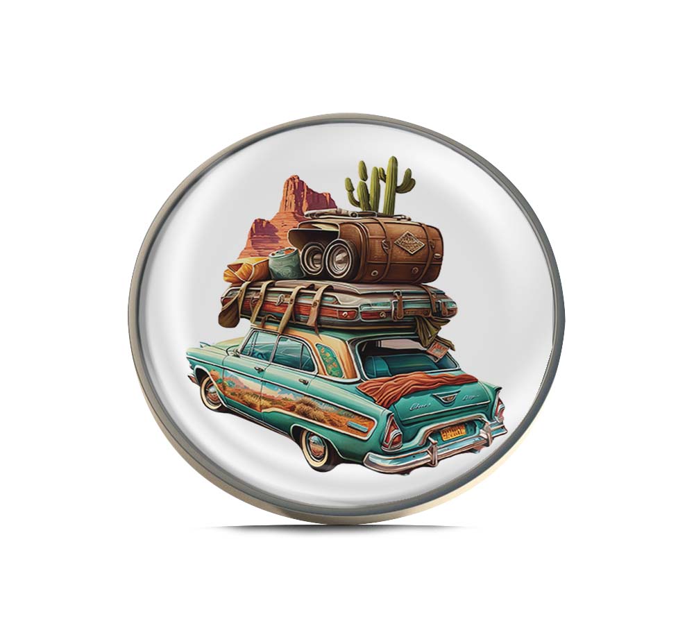 Travel car Limited Edition Lapel Pin Exclusive Metal Brooch Badge Accessories For Backpack, Clothes, Hats | Cute Gifts and Collectibles