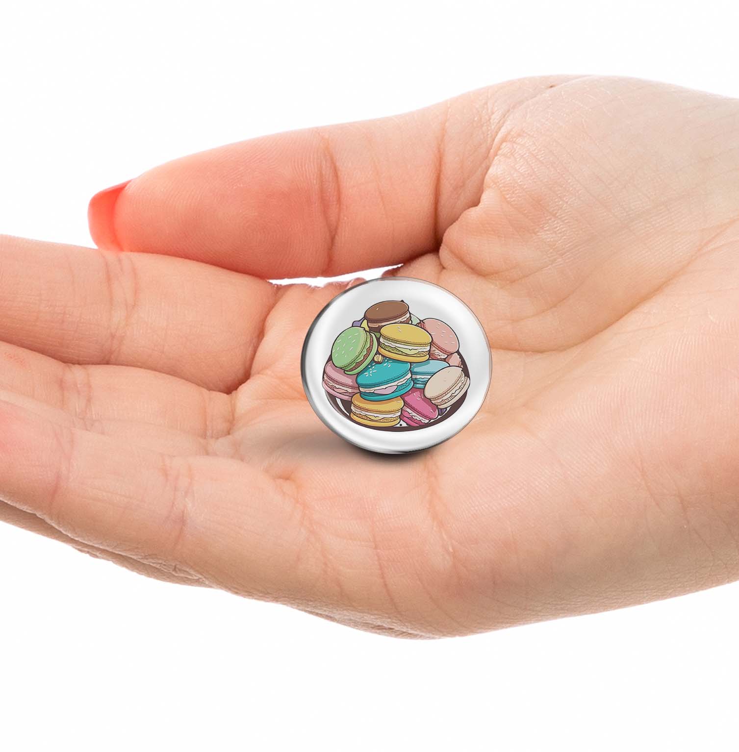 Colorful french macaroon cookies Limited Edition Lapel Pin Exclusive Metal Brooch Badge Accessories For Backpack, Clothes, Hats | Cute Gifts and Collectibles