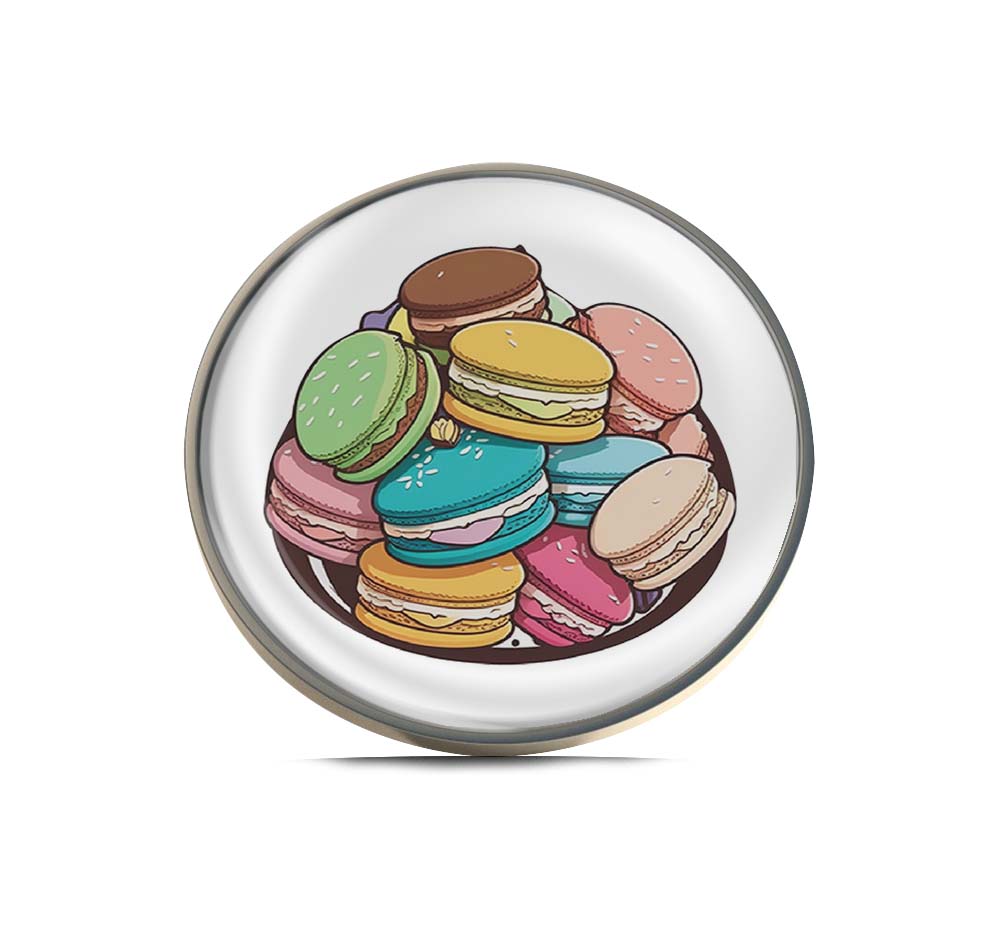 Colorful french macaroon cookies Limited Edition Lapel Pin Exclusive Metal Brooch Badge Accessories For Backpack, Clothes, Hats | Cute Gifts and Collectibles