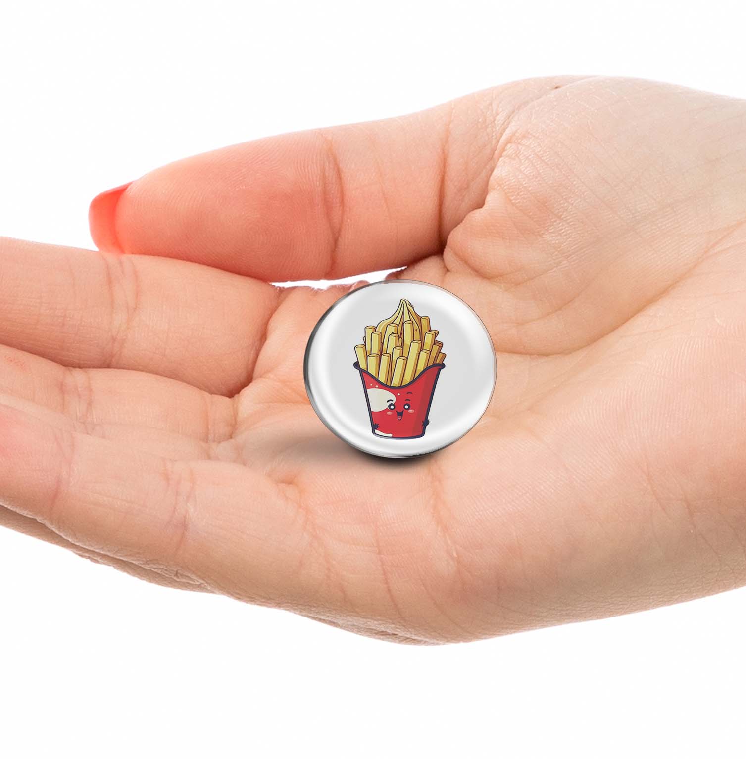 French fries Limited Edition Lapel Pin Exclusive Metal Brooch Badge Accessories For Backpack, Clothes, Hats | Cute Gifts and Collectibles
