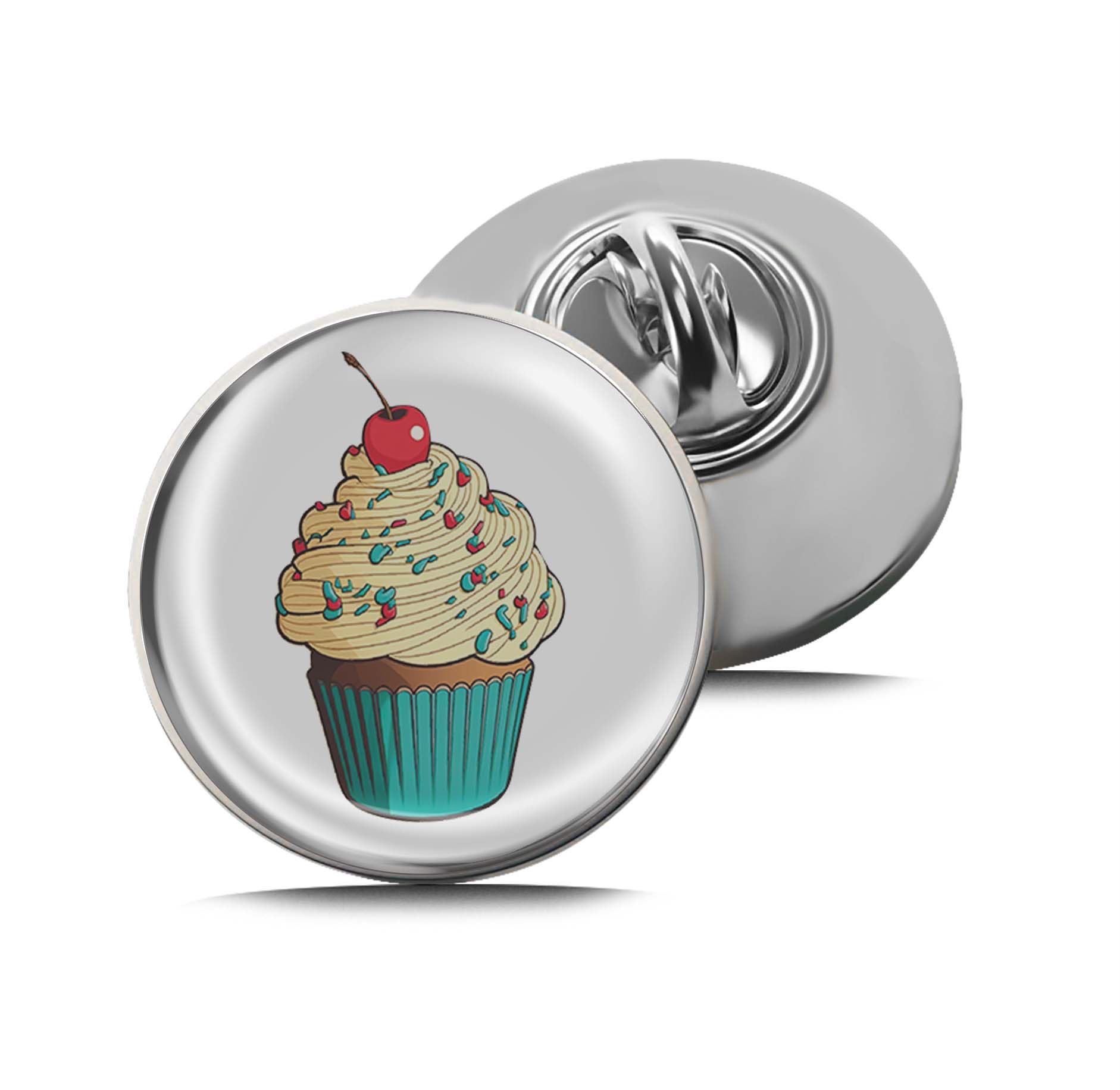 Cupcake Limited Edition Lapel Pin Exclusive Metal Brooch Badge Accessories For Backpack, Clothes, Hats | Cute Gifts and Collectibles