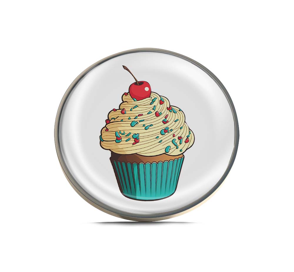 Cupcake Limited Edition Lapel Pin Exclusive Metal Brooch Badge Accessories For Backpack, Clothes, Hats | Cute Gifts and Collectibles