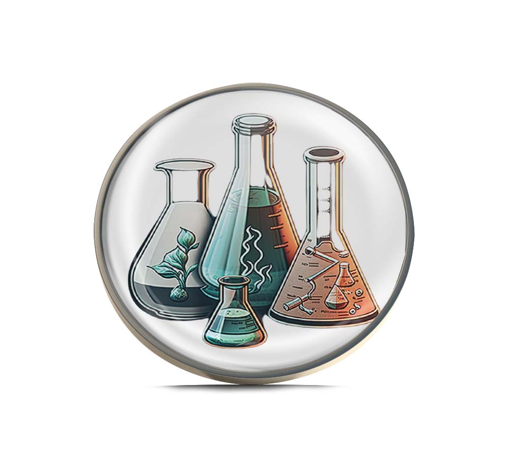Science Beaker Limited Edition Lapel Pin Exclusive Metal Brooch Badge Accessories For Backpack, Clothes, Hats | Cute Gifts and Collectibles