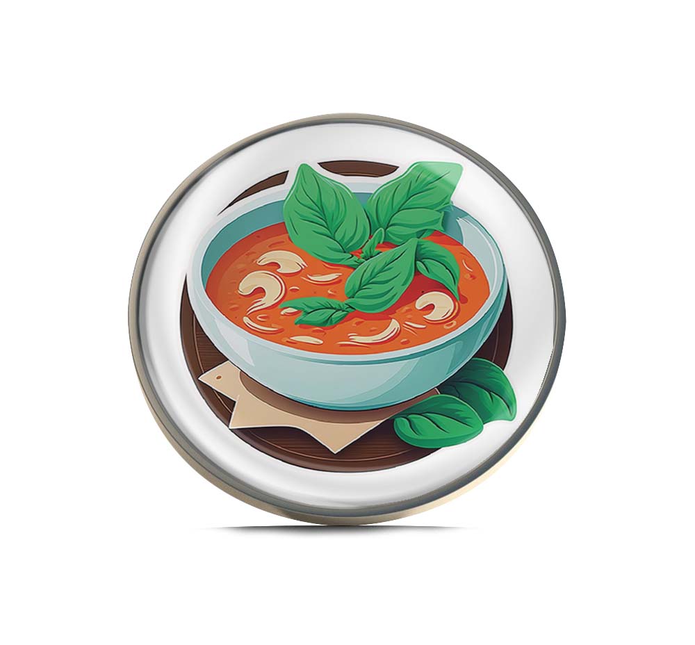 Tomato soup Limited Edition Lapel Pin Exclusive Metal Brooch Badge Accessories For Backpack, Clothes, Hats | Cute Gifts and Collectibles