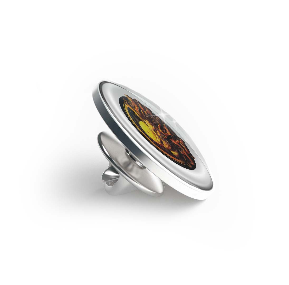 Sun Lion Emblem Limited Edition Lapel Pin Exclusive Metal Brooch Badge Accessories For Backpack, Clothes, Hats | Cute Gifts and Collectibles