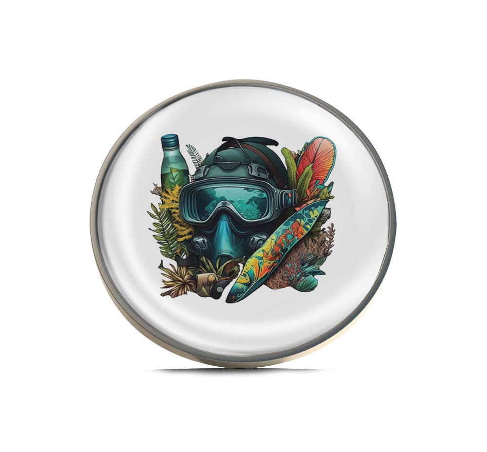 Scuba Mask Limited Edition Lapel Pin Exclusive Metal Brooch Badge Accessories For Backpack, Clothes, Hats | Cute Gifts and Collectibles