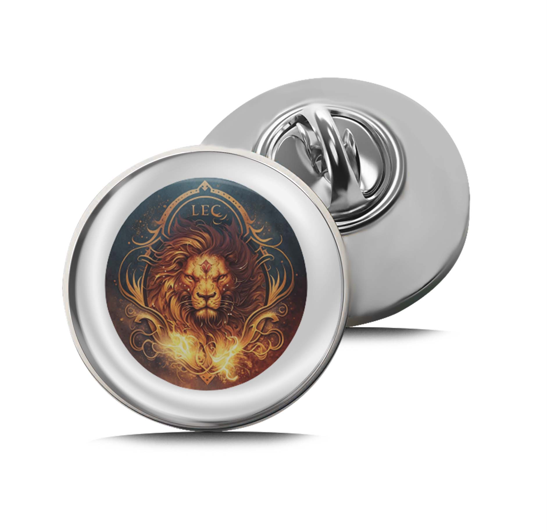 Leo Zodiac Limited Edition Lapel Pin Exclusive Metal Brooch Badge Accessories For Backpack, Clothes, Hats | Cute Gifts and Collectibles