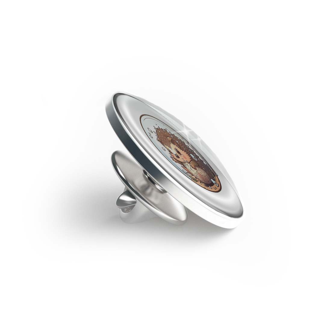 Cute Cartoon Hedgehog Limited Edition Lapel Pin Exclusive Metal Brooch Badge Accessories For Backpack, Clothes, Hats | Cute Gifts and Collectibles