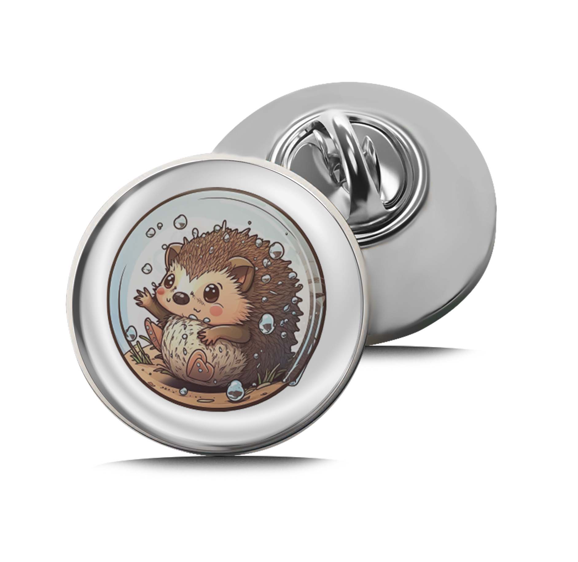 Cute Cartoon Hedgehog Limited Edition Lapel Pin Exclusive Metal Brooch Badge Accessories For Backpack, Clothes, Hats | Cute Gifts and Collectibles