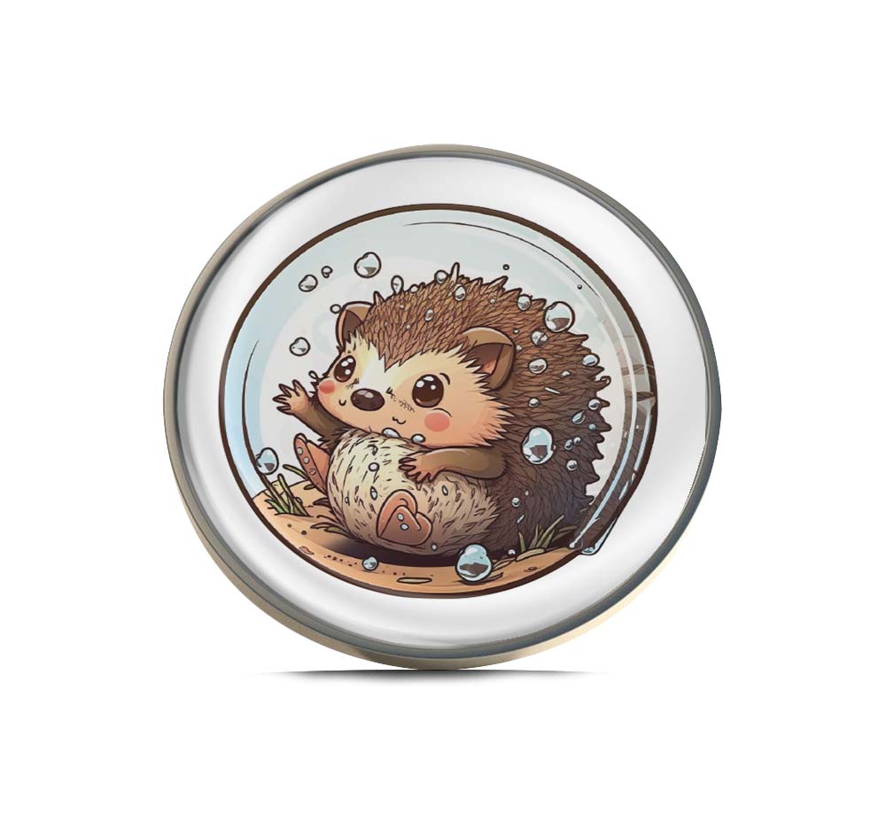 Cute Cartoon Hedgehog Limited Edition Lapel Pin Exclusive Metal Brooch Badge Accessories For Backpack, Clothes, Hats | Cute Gifts and Collectibles