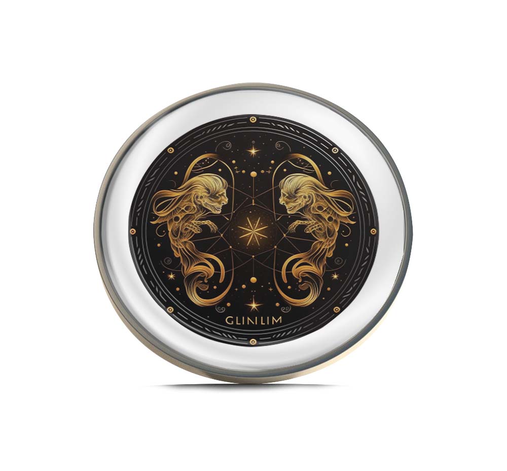 Geminis Zodiac Limited Edition Lapel Pin Exclusive Metal Brooch Badge Accessories For Backpack, Clothes, Hats | Cute Gifts and Collectibles