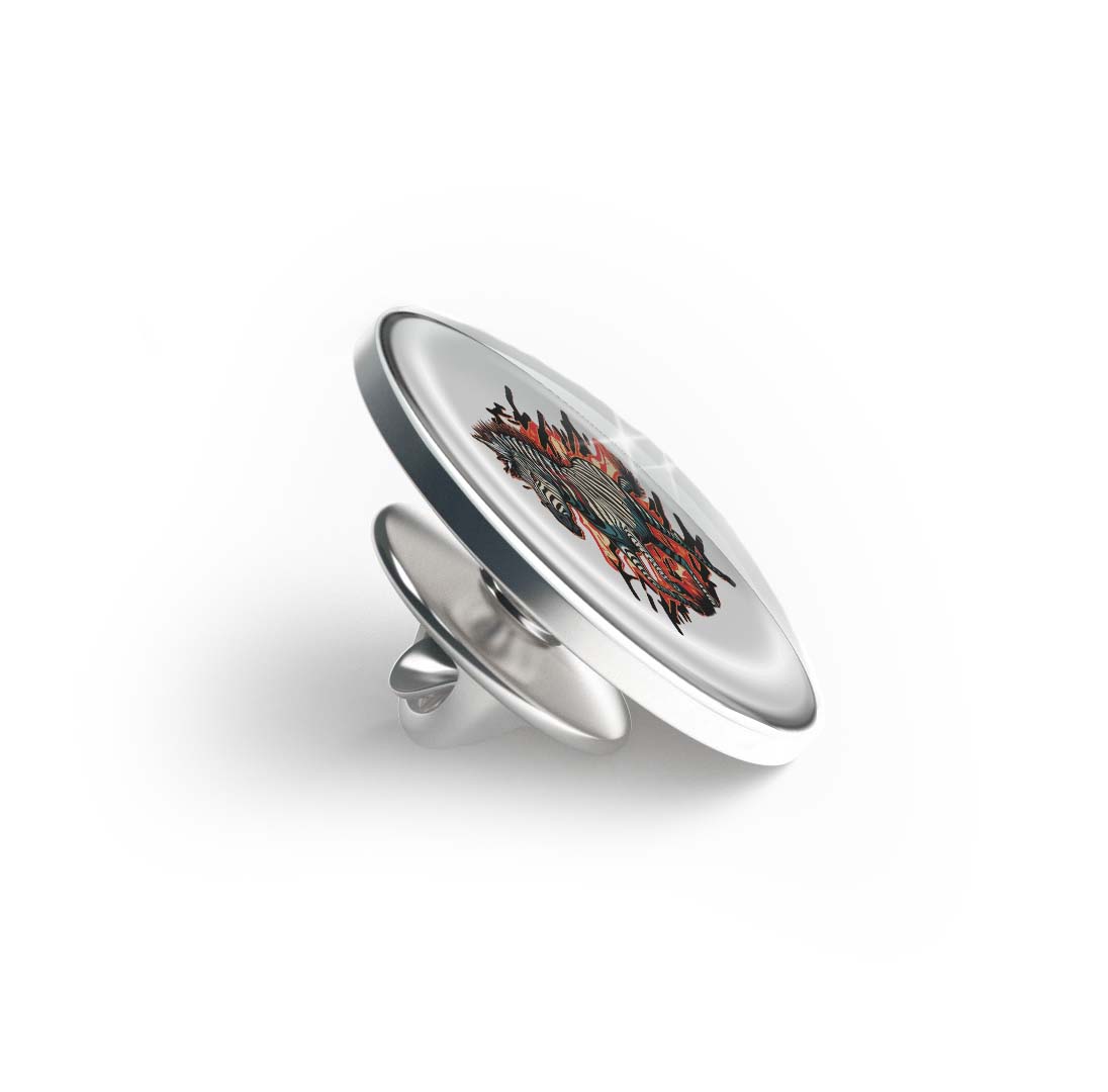 Zebra Limited Edition Lapel Pin Exclusive Metal Brooch Badge Accessories For Backpack, Clothes, Hats | Cute Gifts and Collectibles