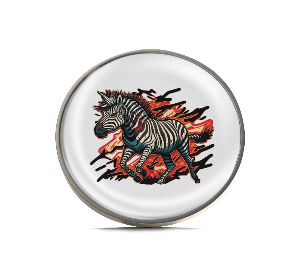 Zebra Limited Edition Lapel Pin Exclusive Metal Brooch Badge Accessories For Backpack, Clothes, Hats | Cute Gifts and Collectibles