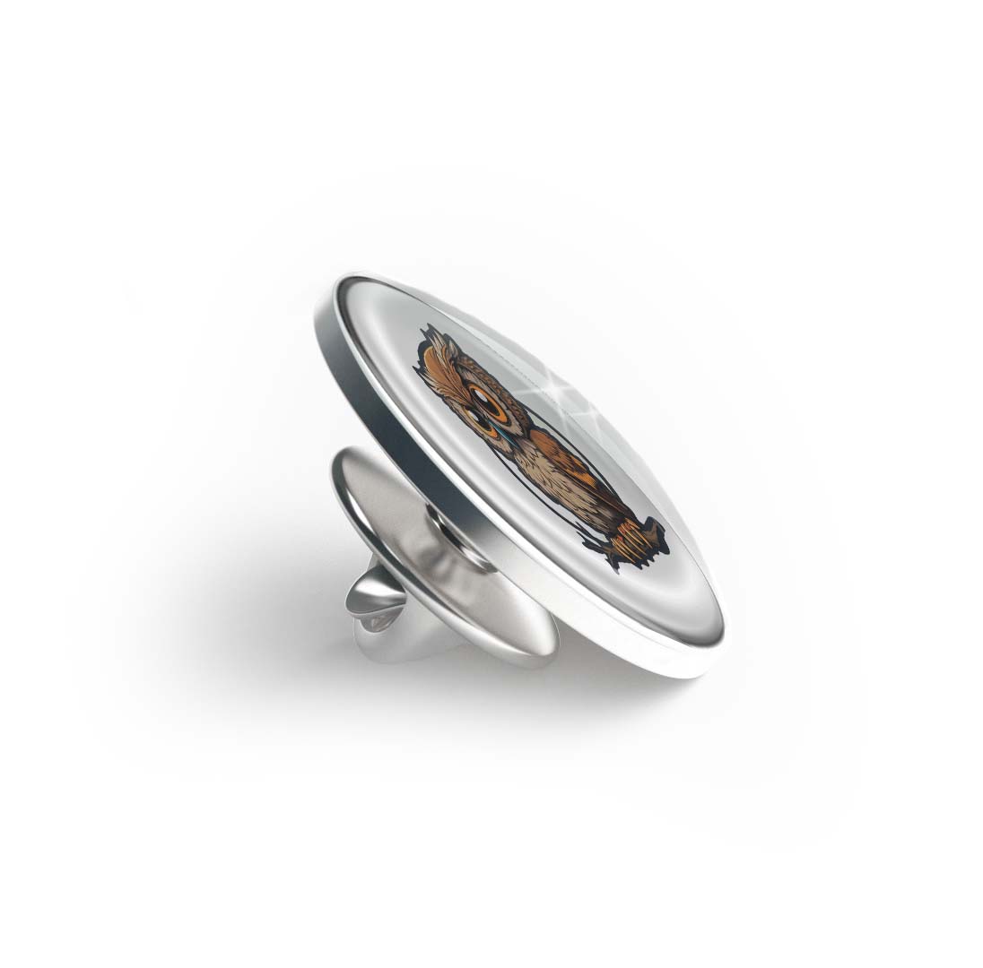 Cute Owl Limited Edition Lapel Pin Exclusive Metal Brooch Badge Accessories For Backpack, Clothes, Hats | Cute Gifts and Collectibles