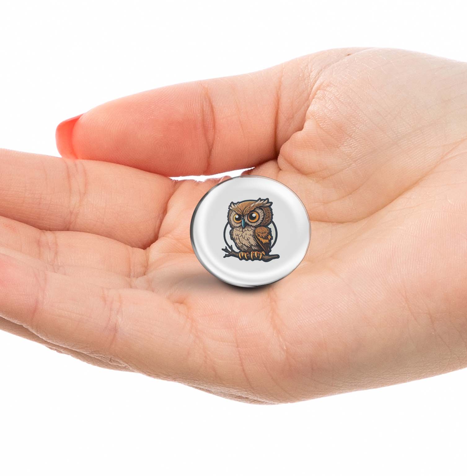 Cute Owl Limited Edition Lapel Pin Exclusive Metal Brooch Badge Accessories For Backpack, Clothes, Hats | Cute Gifts and Collectibles