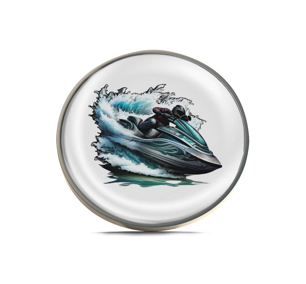 Jet Ski Limited Edition Lapel Pin Exclusive Metal Brooch Badge Accessories For Backpack, Clothes, Hats | Cute Gifts and Collectibles