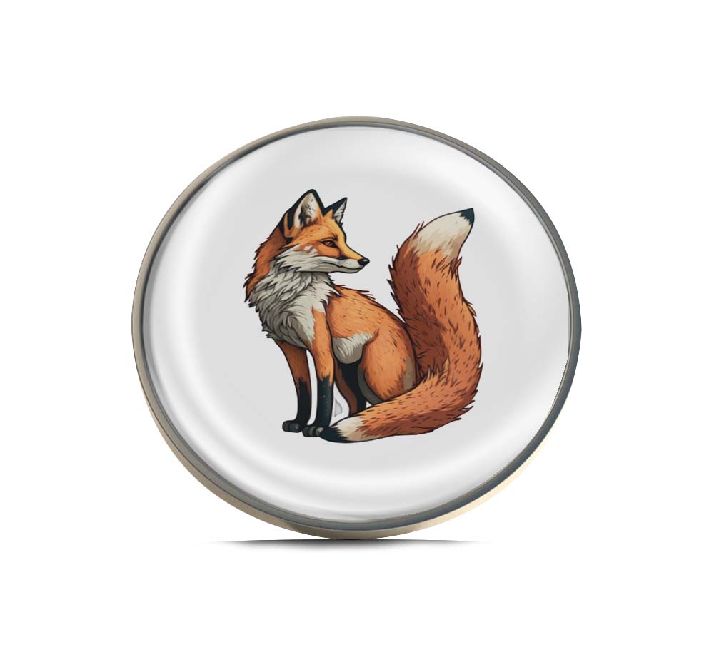 Wild Fox Limited Edition Lapel Pin Exclusive Metal Brooch Badge Accessories For Backpack, Clothes, Hats | Cute Gifts and Collectibles