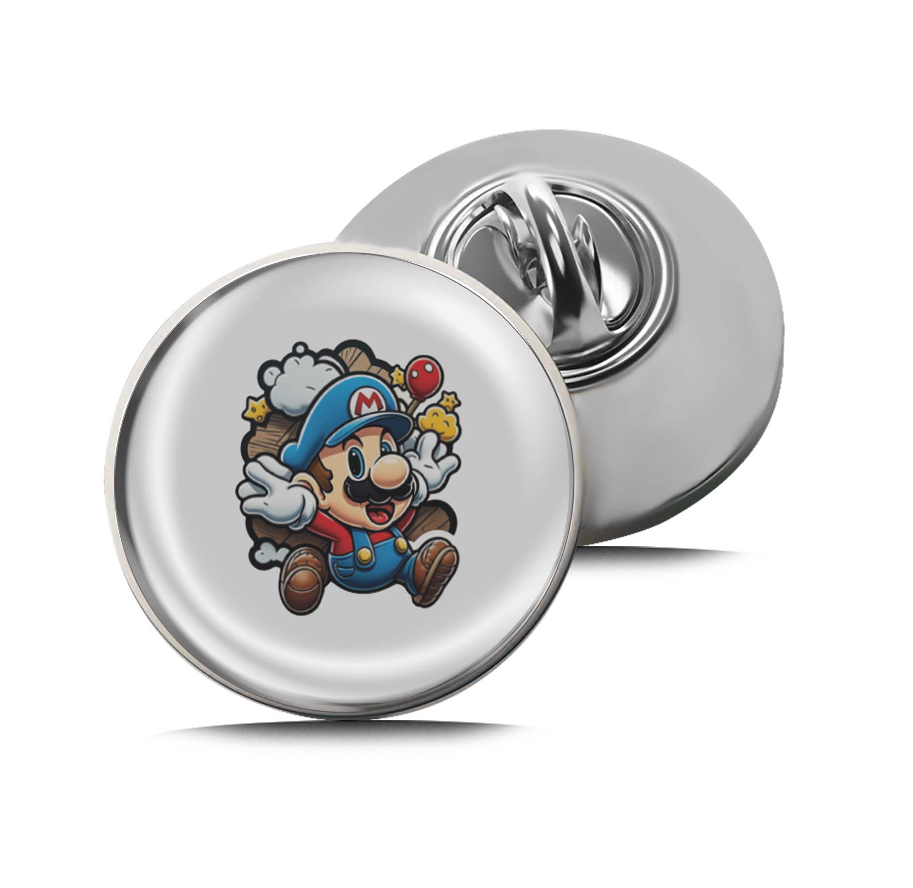 Super Mario Limited Edition Lapel Pin Exclusive Metal Brooch Badge Accessories For Backpack, Clothes, Hats | Cute Gifts and Collectibles