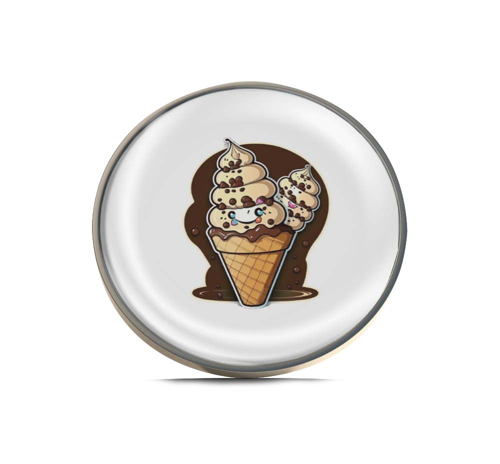 Delicious Ice Cream Limited Edition Lapel Pin Exclusive Metal Brooch Badge Accessories For Backpack, Clothes, Hats | Cute Gifts and Collectibles