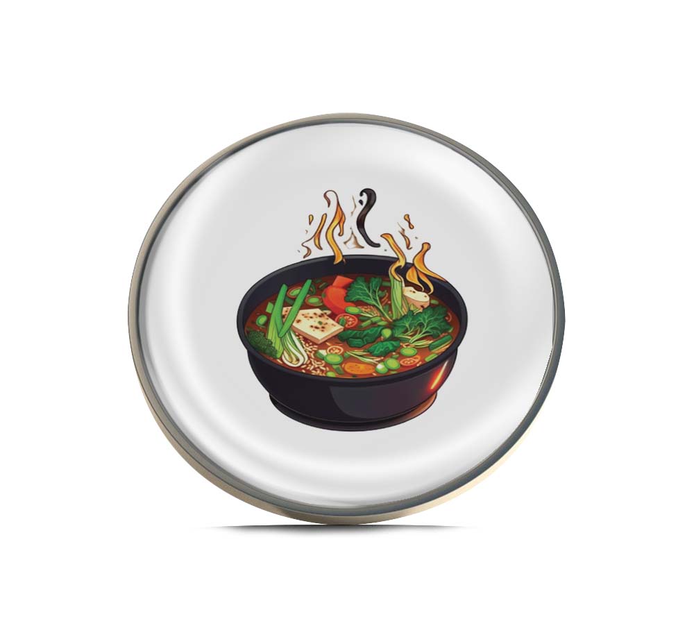 Chinese Spicy Hot Pot Limited Edition Lapel Pin Exclusive Metal Brooch Badge Accessories For Backpack, Clothes, Hats | Cute Gifts and Collectibles