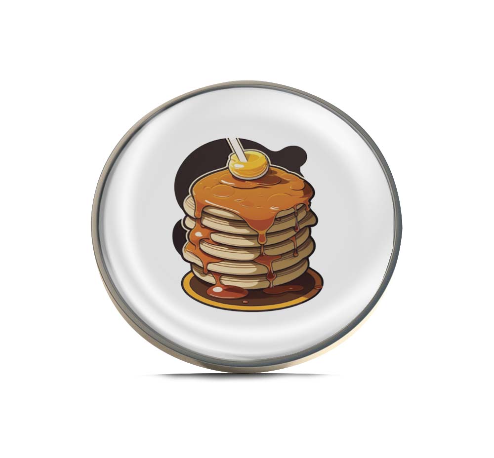 Pancake Limited Edition Lapel Pin Exclusive Metal Brooch Badge Accessories For Backpack, Clothes, Hats | Cute Gifts and Collectibles