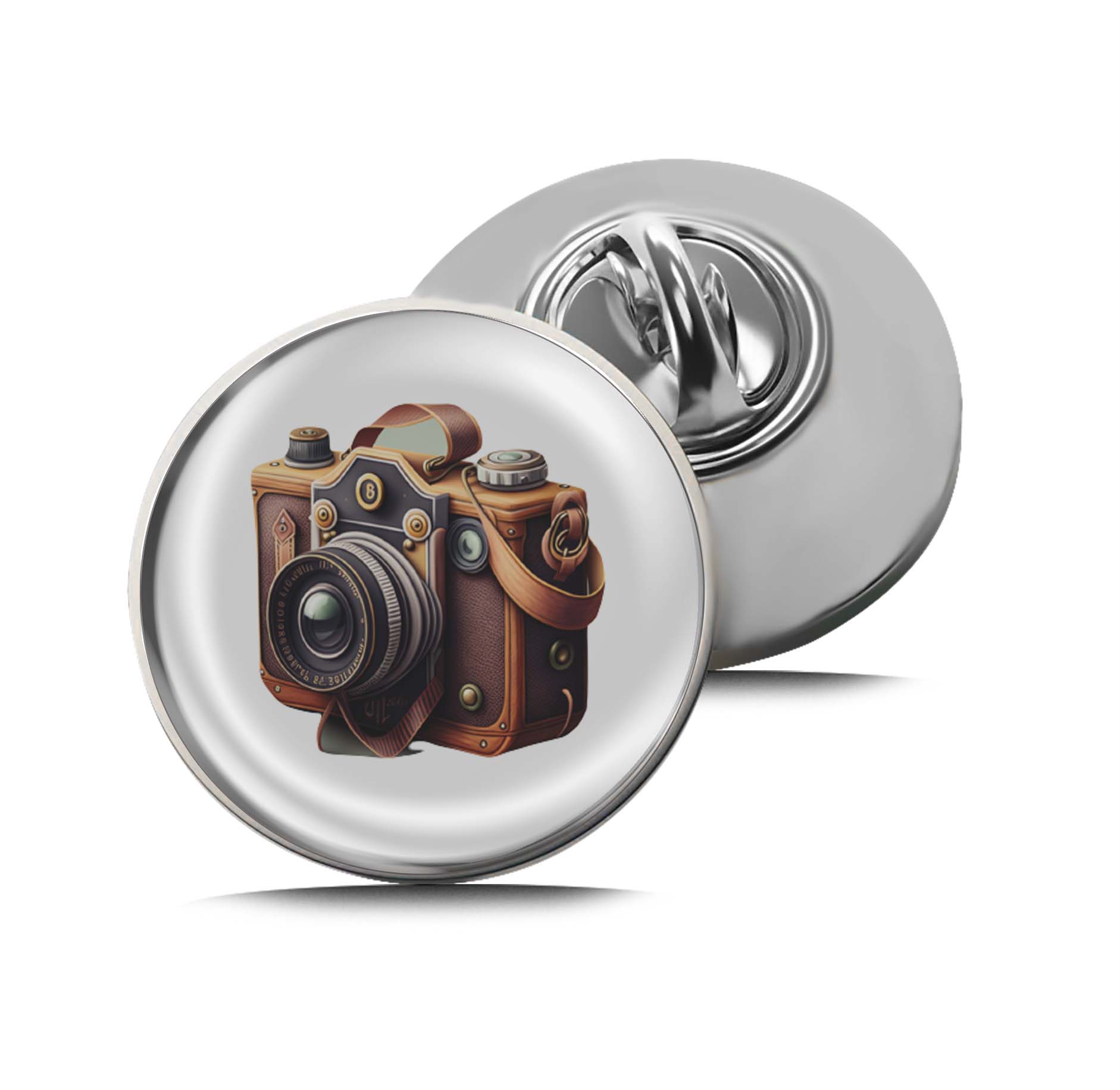 Vintage Camera Limited Edition Lapel Pin Exclusive Metal Brooch Badge Accessories For Backpack, Clothes, Hats | Cute Gifts and Collectibles