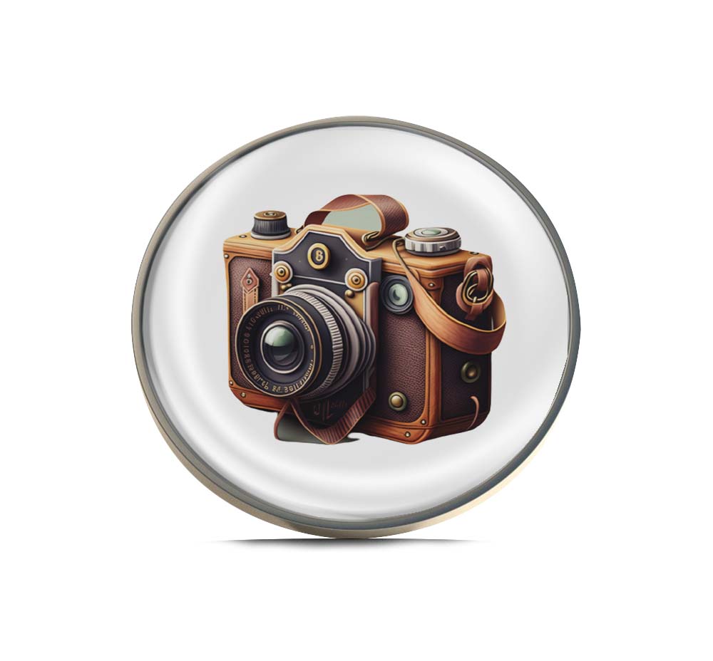 Vintage Camera Limited Edition Lapel Pin Exclusive Metal Brooch Badge Accessories For Backpack, Clothes, Hats | Cute Gifts and Collectibles