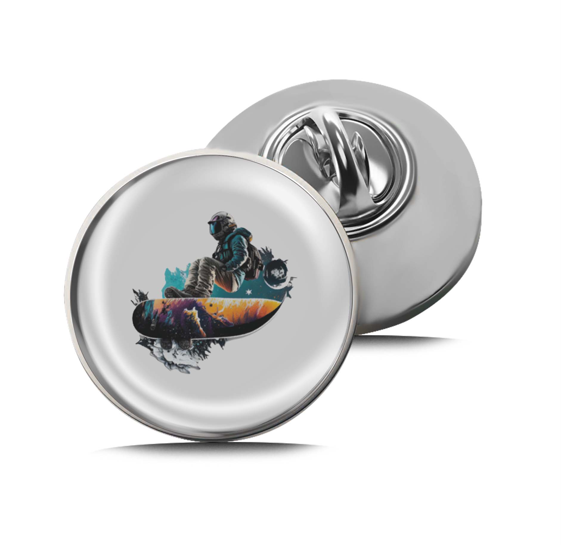 Cool Snowboarding Limited Edition Lapel Pin Exclusive Metal Brooch Badge Accessories For Backpack, Clothes, Hats | Cute Gifts and Collectibles