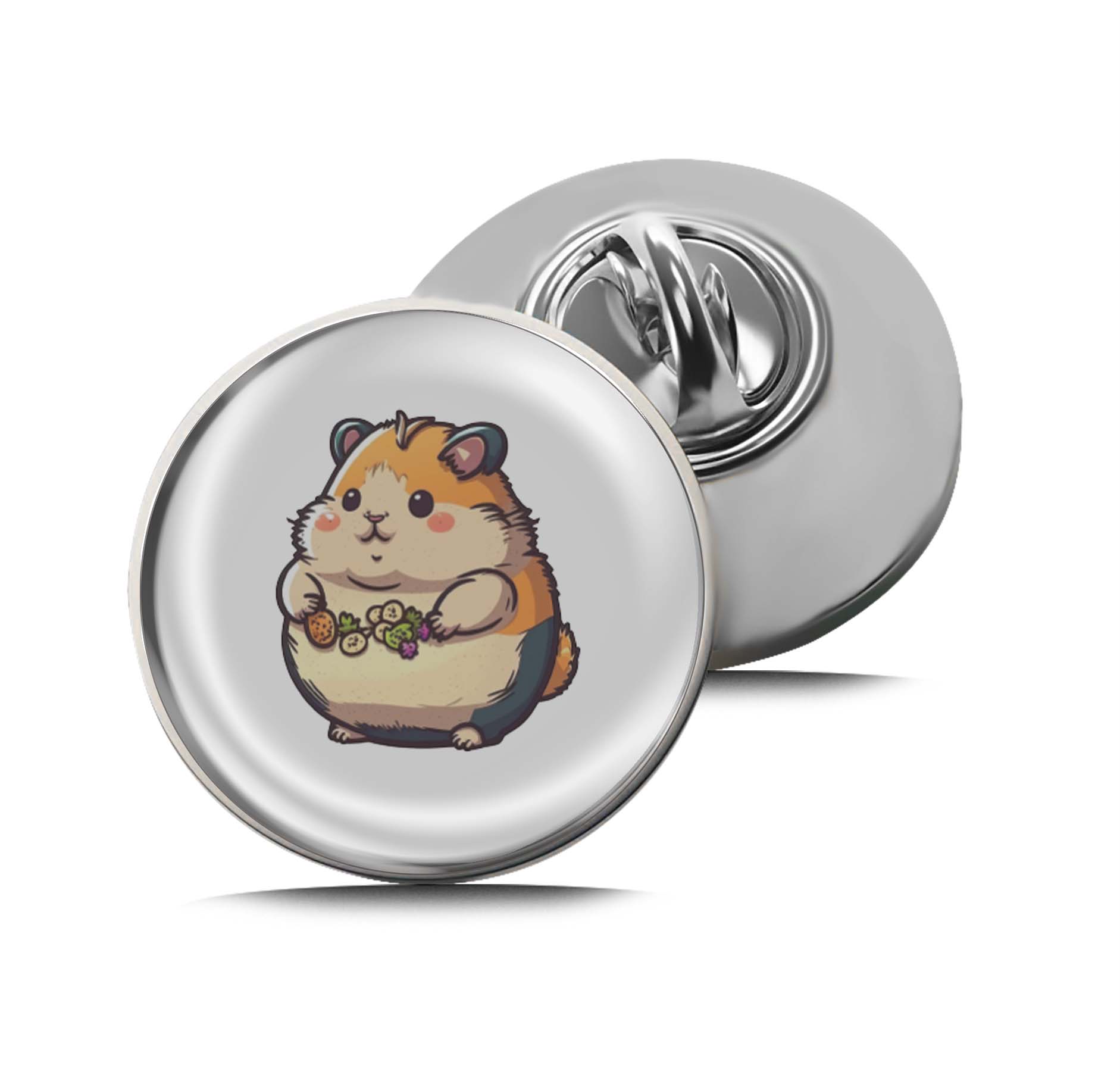 Cute Hamster Limited Edition Lapel Pin Exclusive Metal Brooch Badge Accessories For Backpack, Clothes, Hats | Cute Gifts and Collectibles