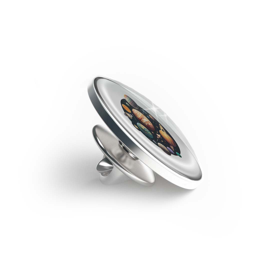 Solar System Limited Edition Lapel Pin Exclusive Metal Brooch Badge Accessories For Backpack, Clothes, Hats | Cute Gifts and Collectibles