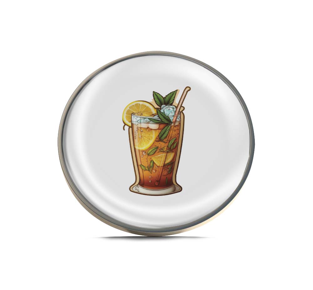 Iced tea Limited Edition Lapel Pin Exclusive Metal Brooch Badge Accessories For Backpack, Clothes, Hats | Cute Gifts and Collectibles