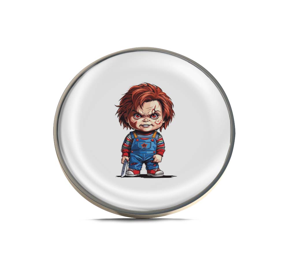 Angry Chucky Limited Edition Lapel Pin Exclusive Metal Brooch Badge Accessories For Backpack, Clothes, Hats | Cute Gifts and Collectibles