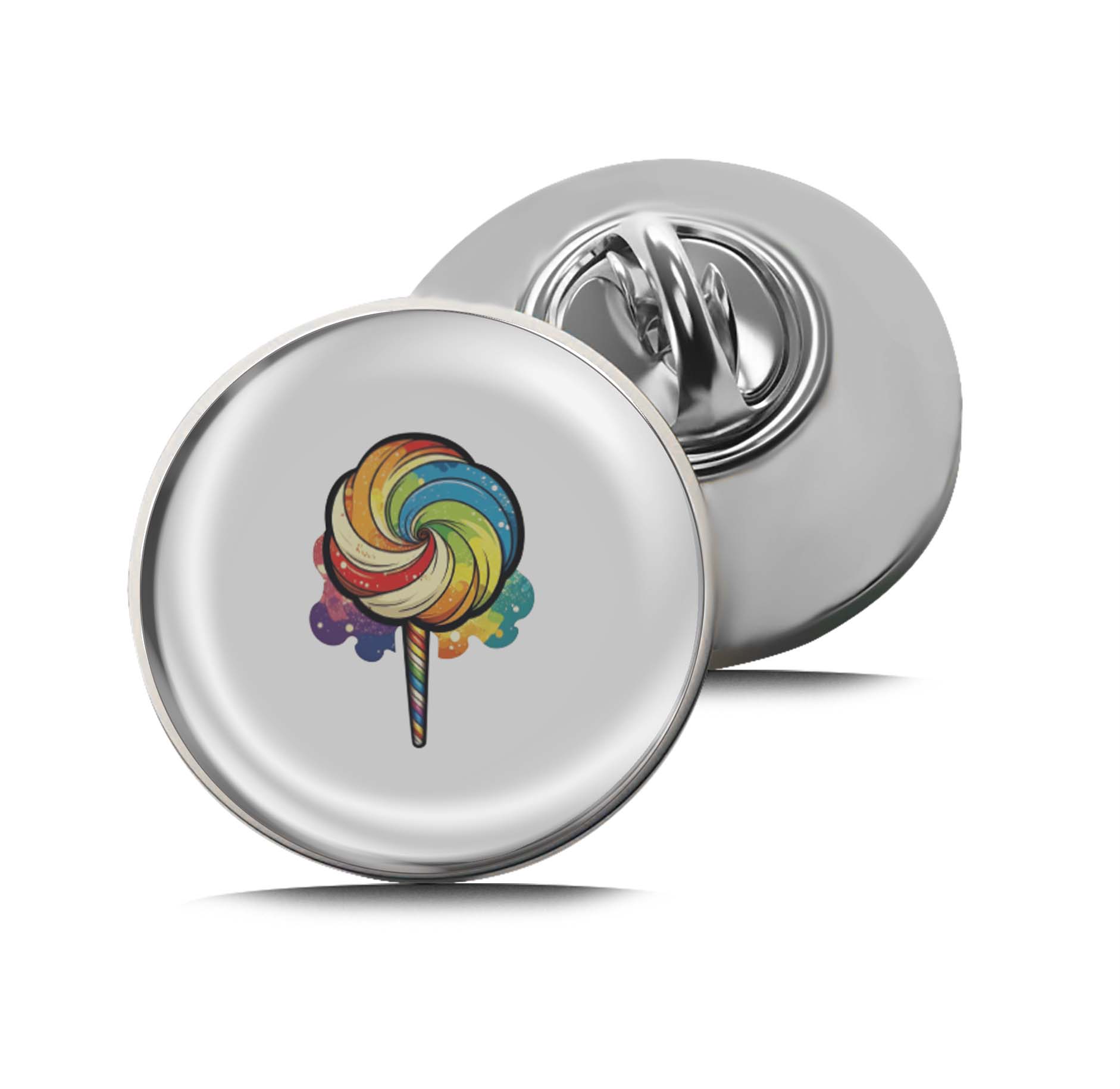Colorful lollipop Limited Edition Lapel Pin Exclusive Metal Brooch Badge Accessories For Backpack, Clothes, Hats | Cute Gifts and Collectibles
