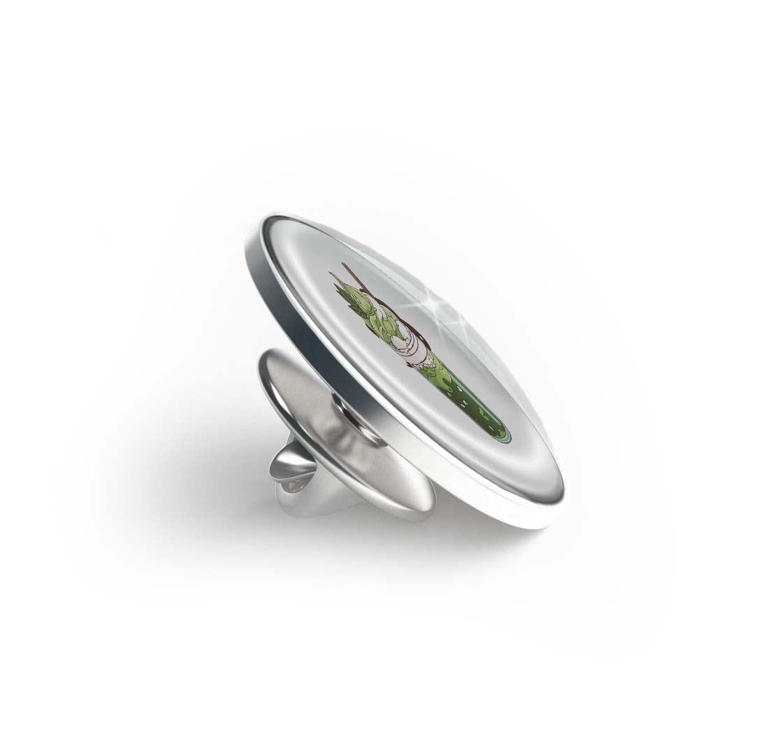 Matcha Tea Latte Iced Limited Edition Lapel Pin Exclusive Metal Brooch Badge Accessories For Backpack, Clothes, Hats | Cute Gifts and Collectibles