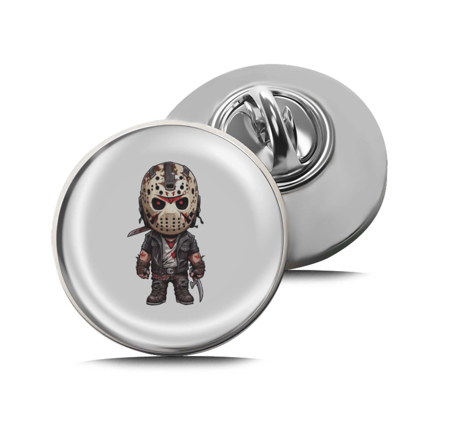 Horror Zombie with Knife Limited Edition Lapel Pin Exclusive Metal Brooch Badge Accessories For Backpack, Clothes, Hats | Cute Gifts and Collectibles