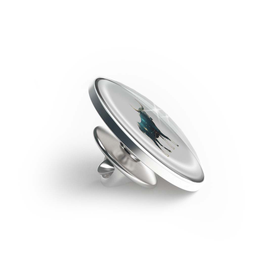 Zodiac bull Limited Edition Lapel Pin Exclusive Metal Brooch Badge Accessories For Backpack, Clothes, Hats | Cute Gifts and Collectibles