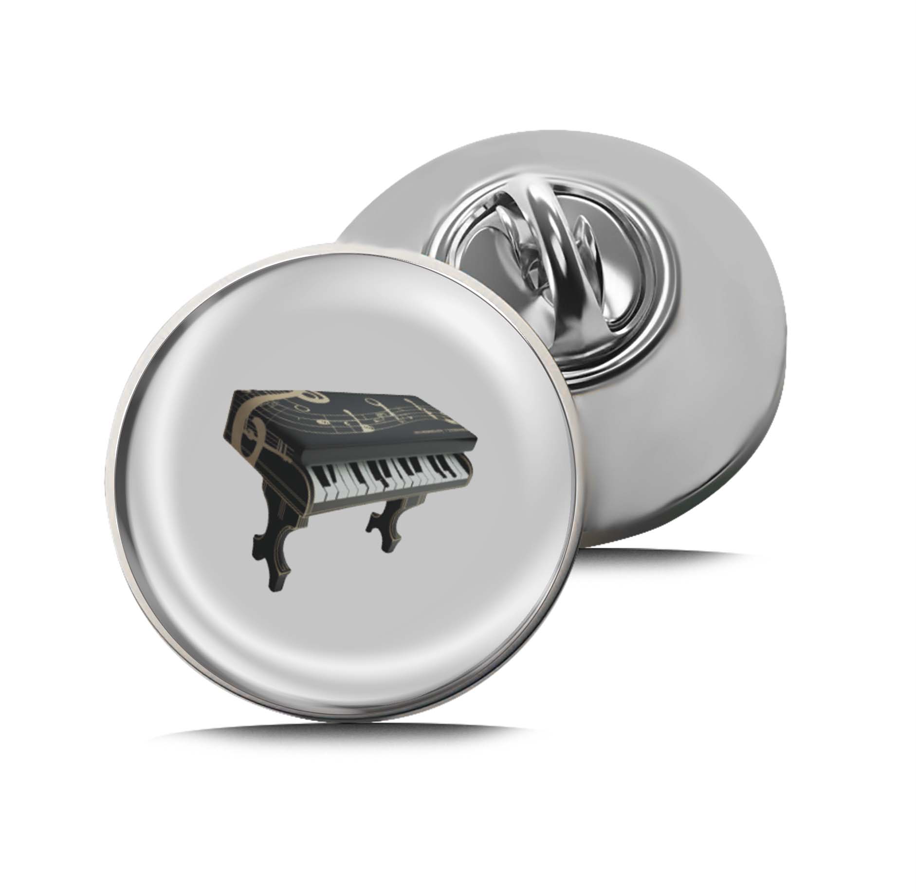 Grand piano Limited Edition Lapel Pin Exclusive Metal Brooch Badge Accessories For Backpack, Clothes, Hats | Cute Gifts and Collectibles
