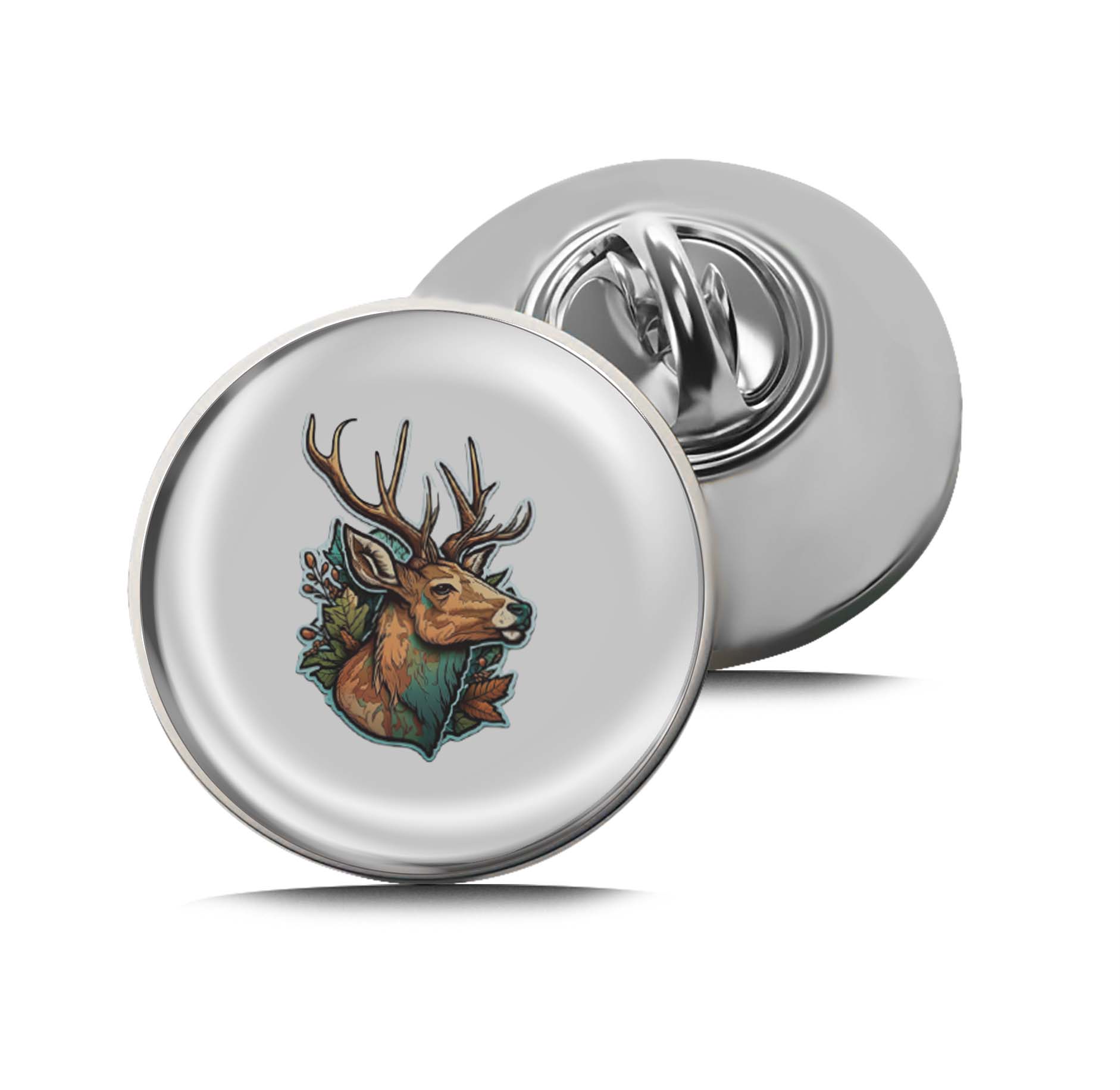 Deer Head Limited Edition Lapel Pin Exclusive Metal Brooch Badge Accessories For Backpack, Clothes, Hats | Cute Gifts and Collectibles