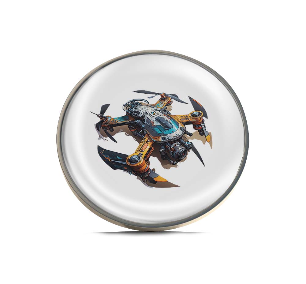 Modern Drone Limited Edition Lapel Pin Exclusive Metal Brooch Badge Accessories For Backpack, Clothes, Hats | Cute Gifts and Collectibles