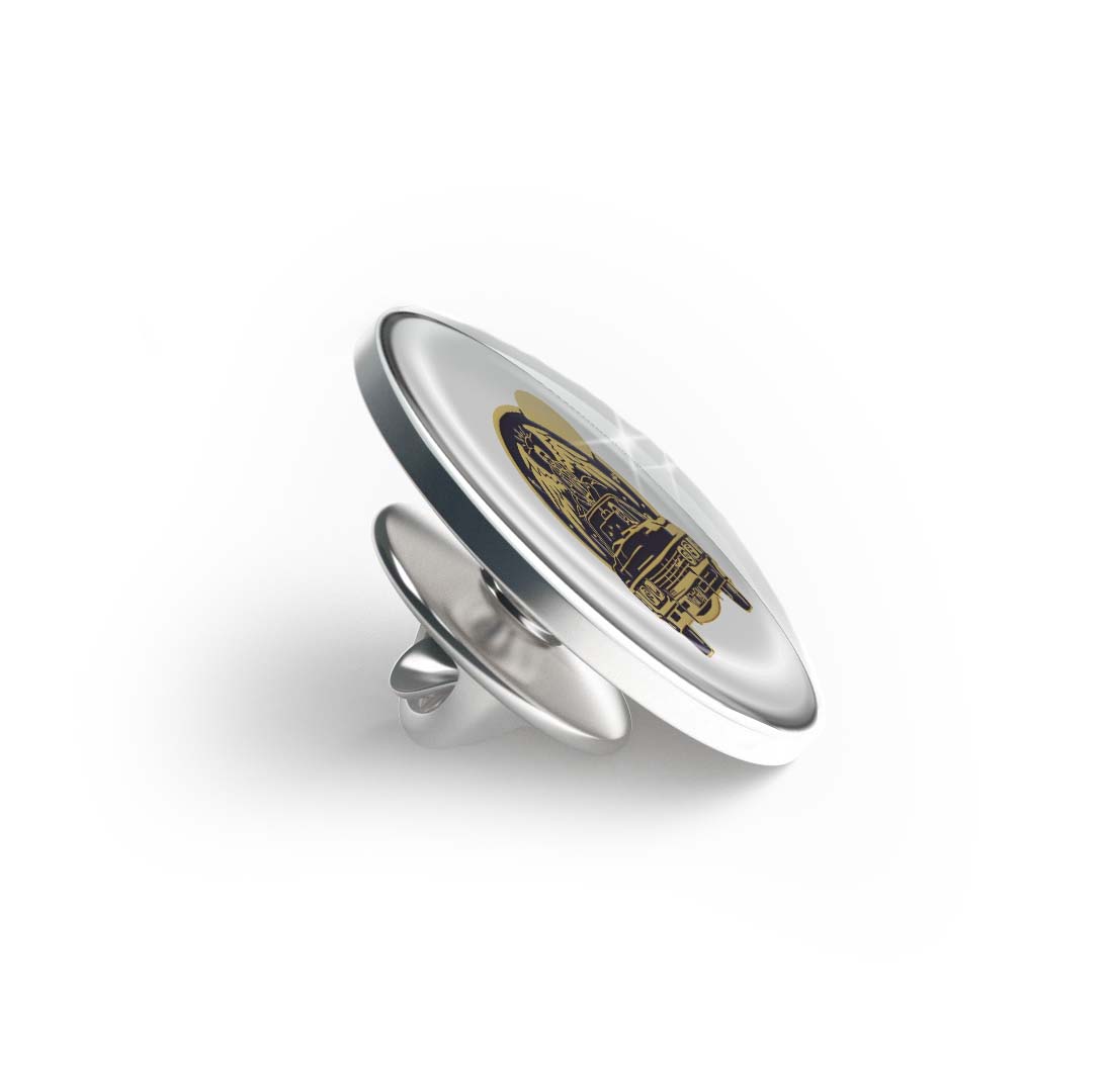 Supernatural Impala & Angel Limited Edition Lapel Pin Exclusive Metal Brooch Badge Accessories For Backpack, Clothes, Hats | Cute Gifts and Collectibles