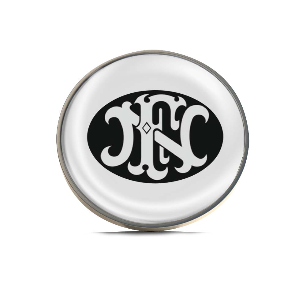 FN Herstal Limited Edition Lapel Pin Exclusive Metal Brooch Badge Accessories For Backpack, Clothes, Hats | Cute Gifts and Collectibles